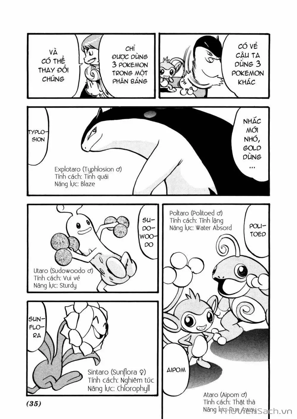 Truyện Tranh Thú Cưng Đặc Biệt - Pokemon Special trang 5