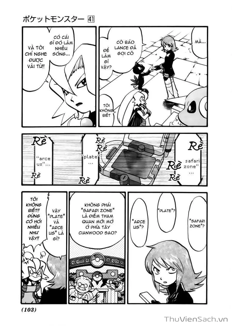 Truyện Tranh Thú Cưng Đặc Biệt - Pokemon Special trang 5
