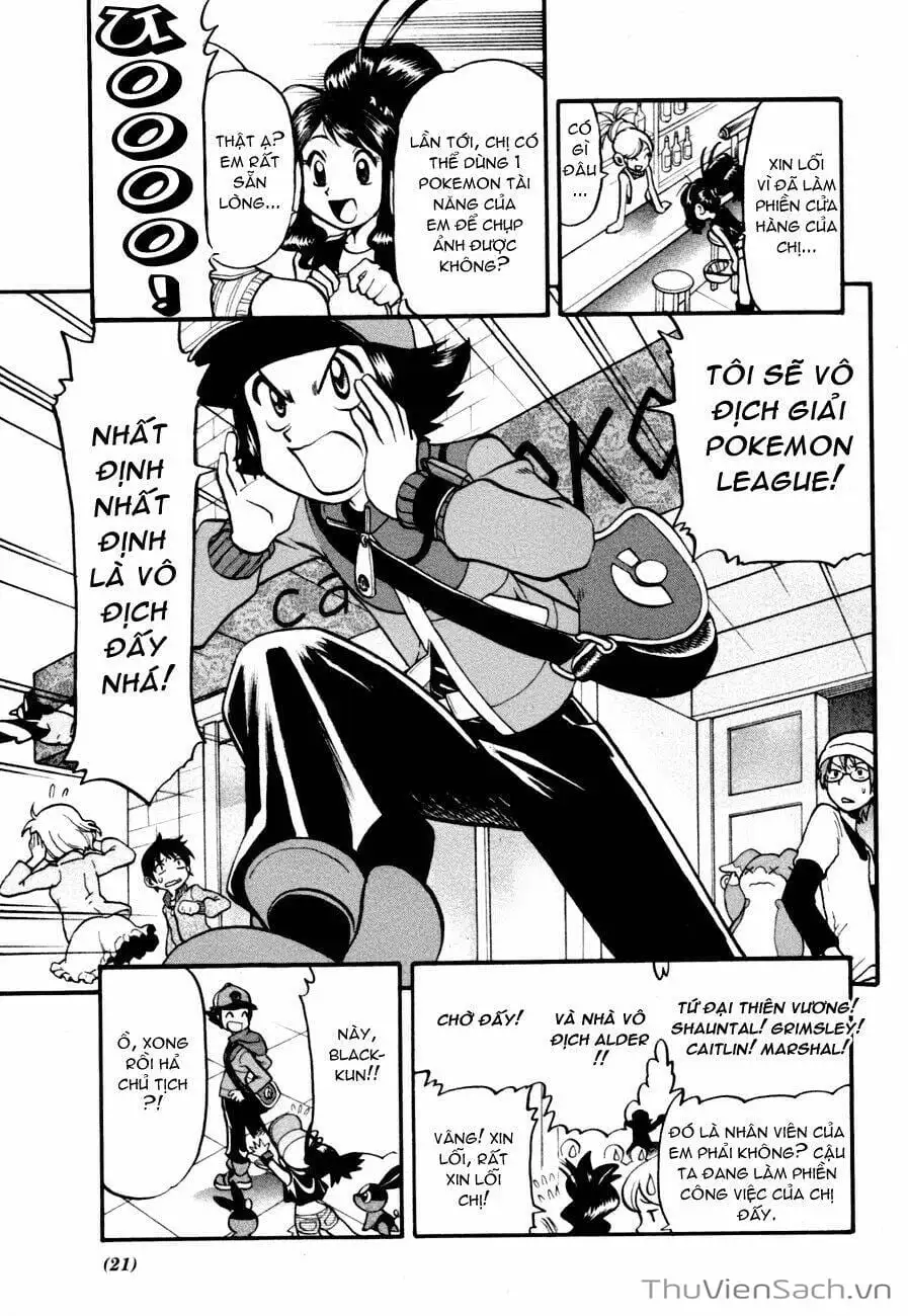 Truyện Tranh Thú Cưng Đặc Biệt - Pokemon Special trang 5