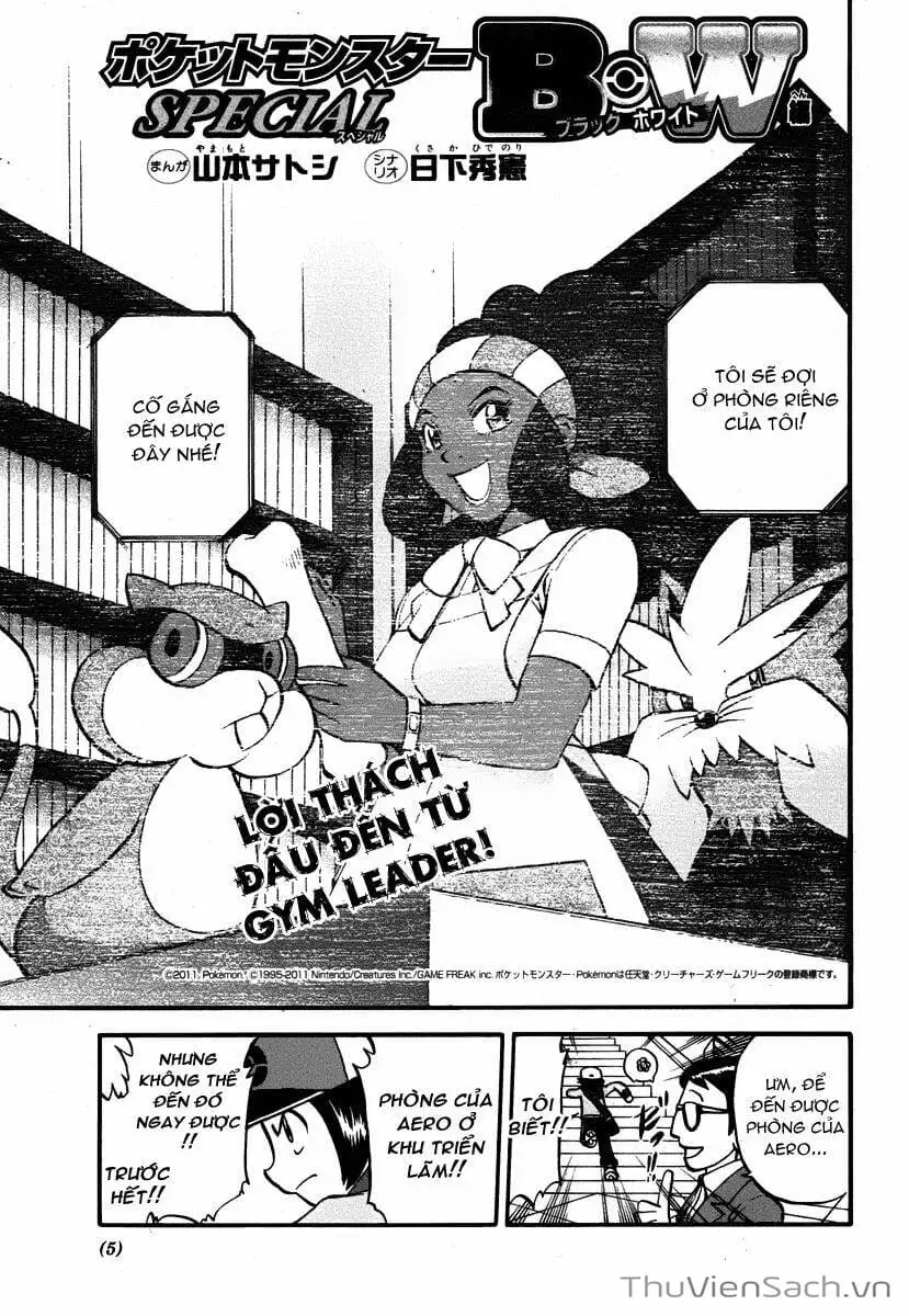 Truyện Tranh Thú Cưng Đặc Biệt - Pokemon Special trang 5