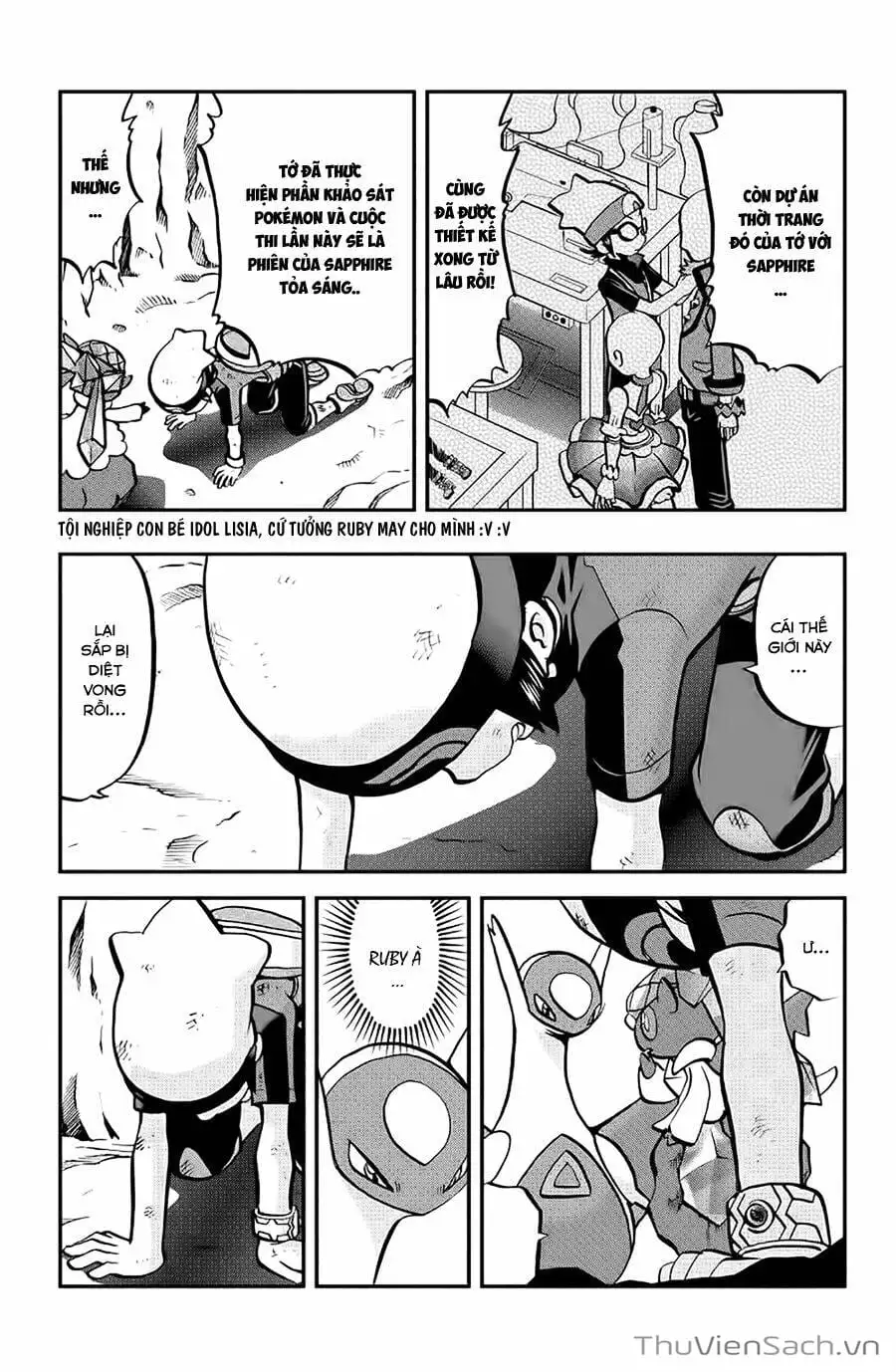 Truyện Tranh Thú Cưng Đặc Biệt - Pokemon Special trang 5