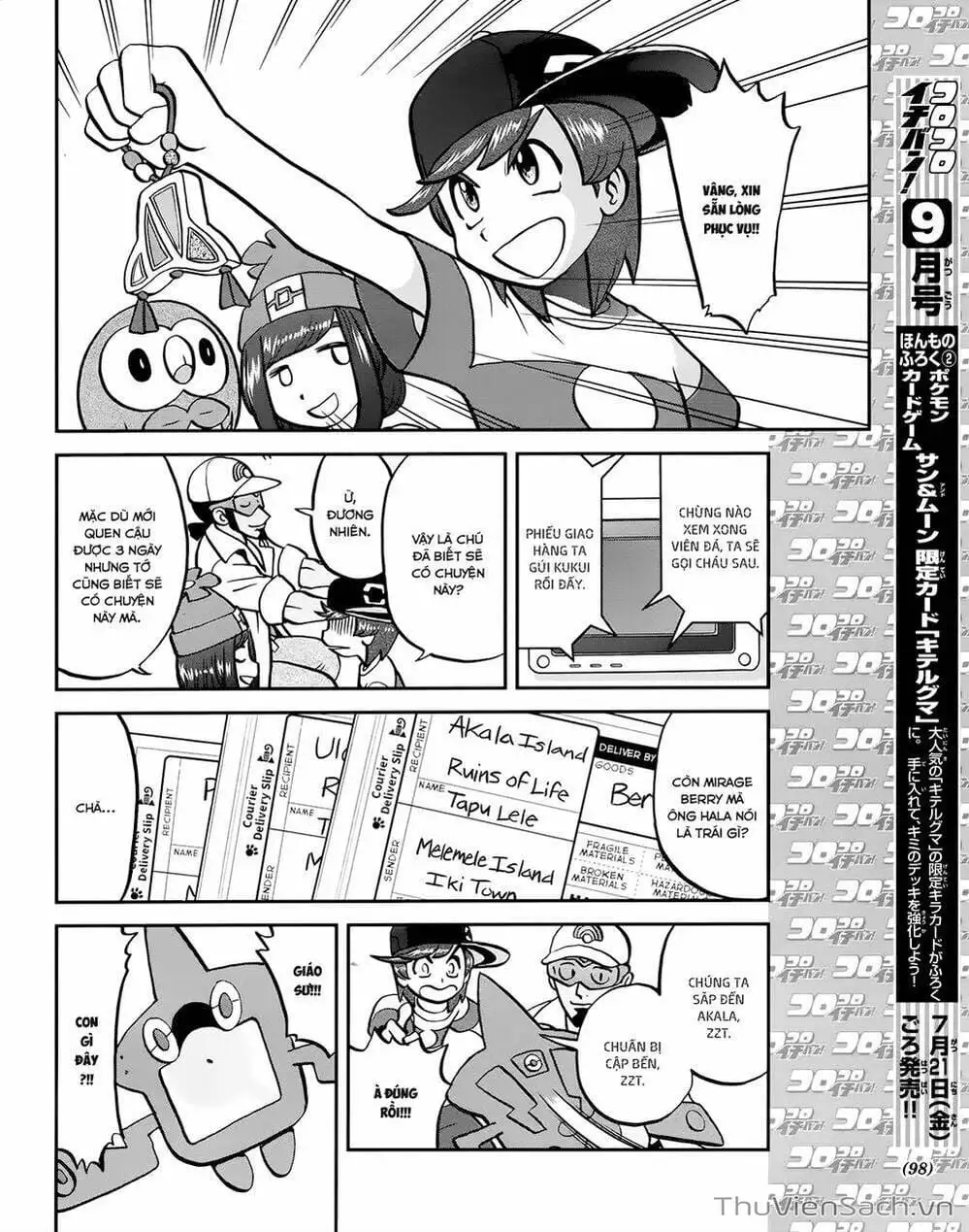 Truyện Tranh Thú Cưng Đặc Biệt - Pokemon Special trang 5