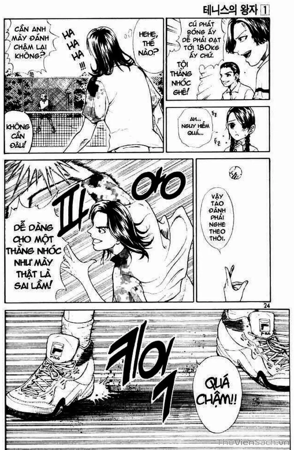 Truyện Tranh Hoàng Tử Tennis - Prince Of Tennis trang 3