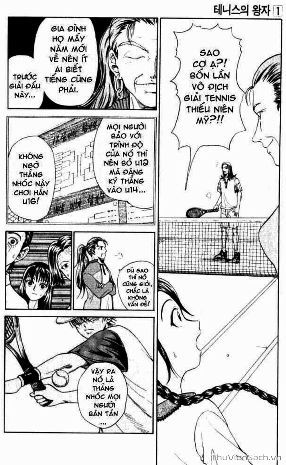 Truyện Tranh Hoàng Tử Tennis - Prince Of Tennis trang 3