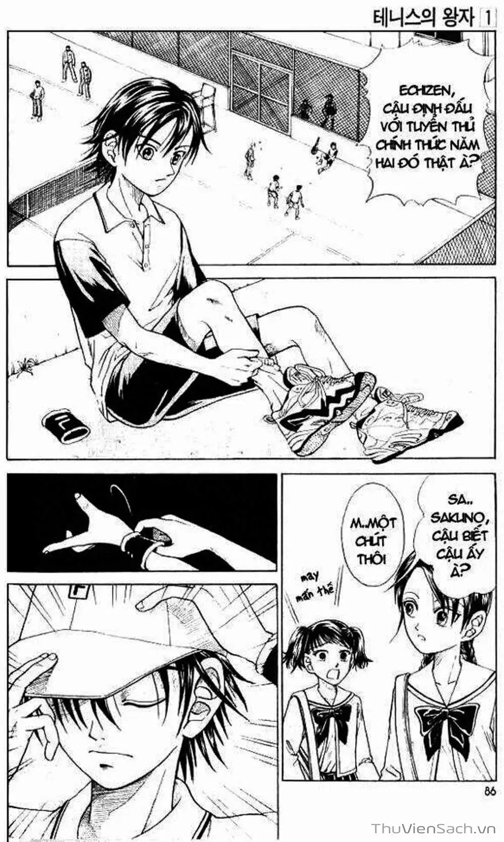 Truyện Tranh Hoàng Tử Tennis - Prince Of Tennis trang 3