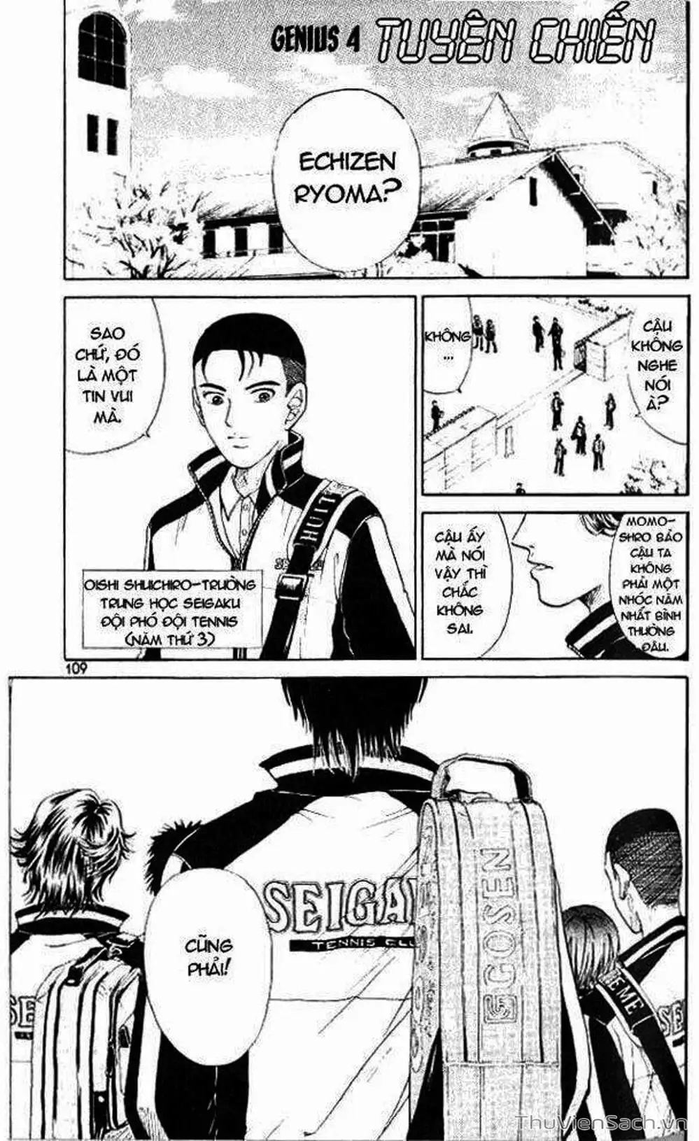 Truyện Tranh Hoàng Tử Tennis - Prince Of Tennis trang 3