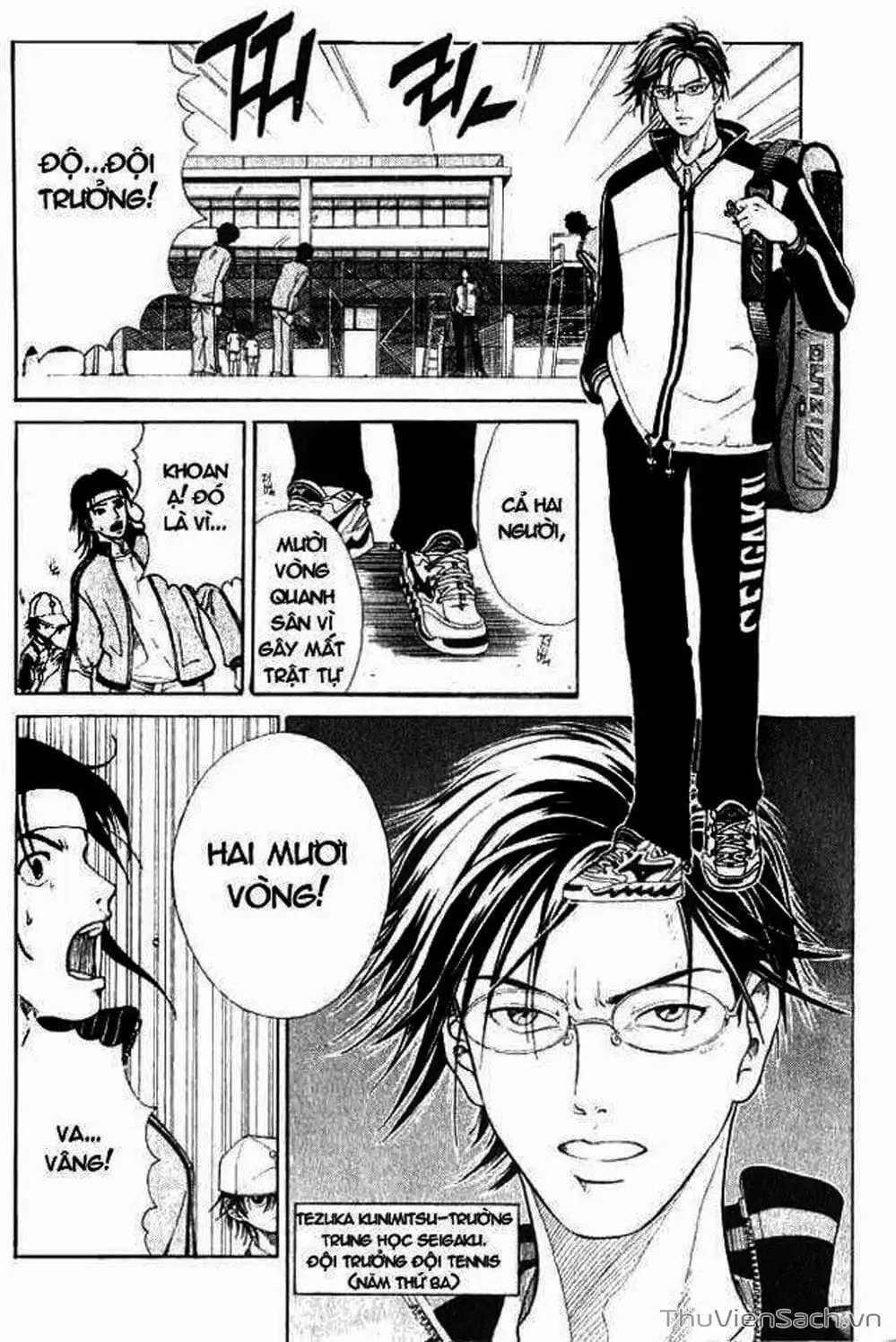 Truyện Tranh Hoàng Tử Tennis - Prince Of Tennis trang 3