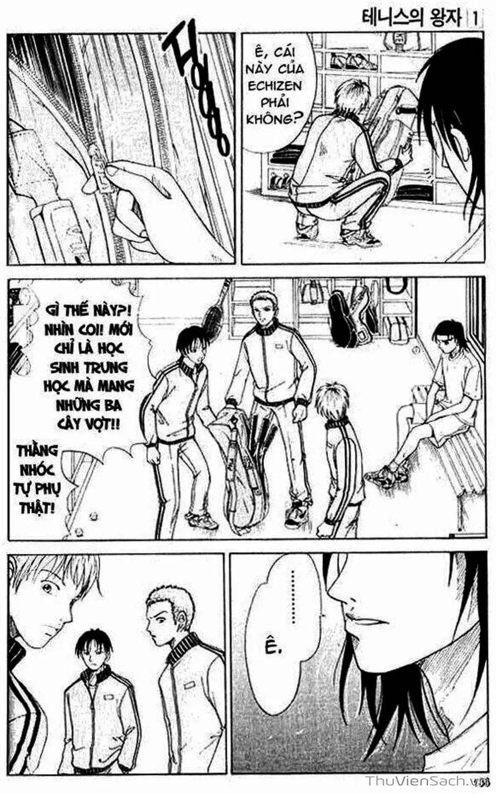 Truyện Tranh Hoàng Tử Tennis - Prince Of Tennis trang 3
