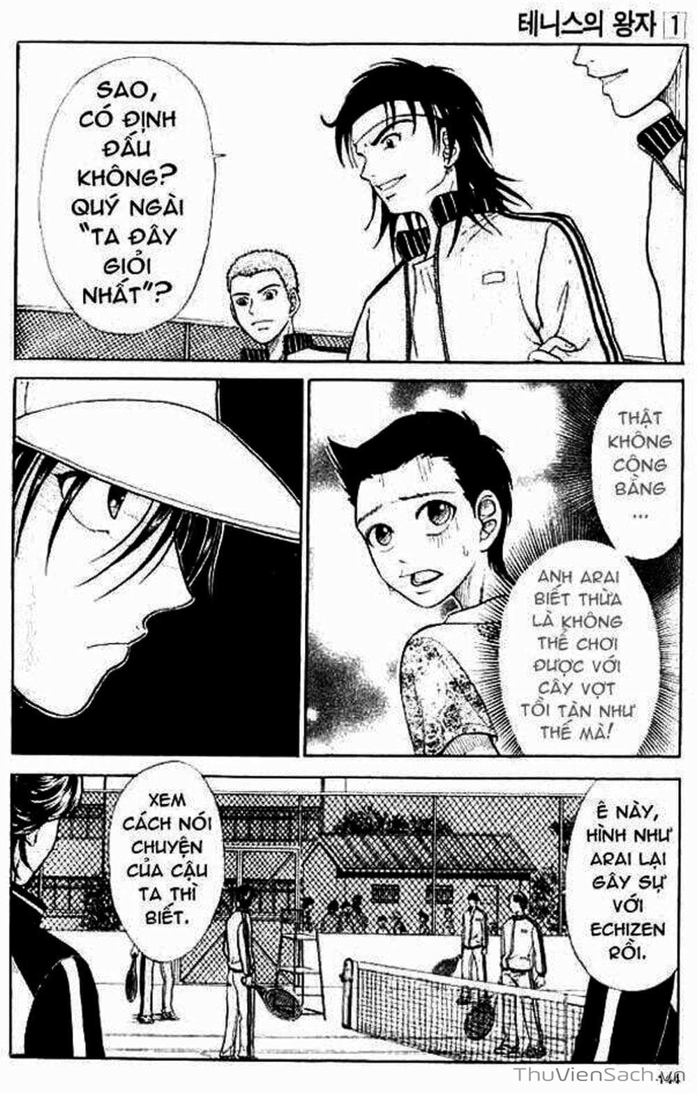 Truyện Tranh Hoàng Tử Tennis - Prince Of Tennis trang 3