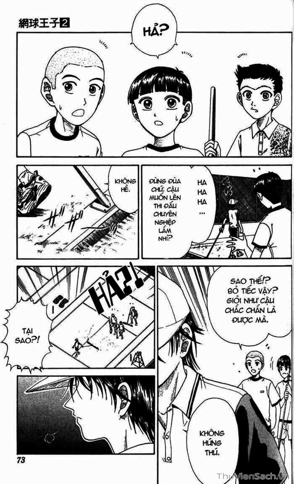 Truyện Tranh Hoàng Tử Tennis - Prince Of Tennis trang 3