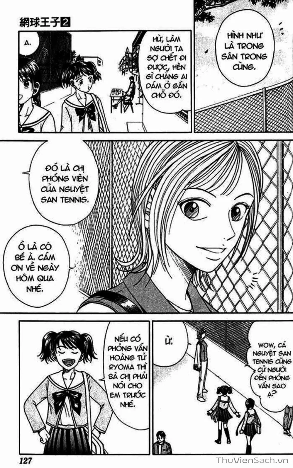 Truyện Tranh Hoàng Tử Tennis - Prince Of Tennis trang 3