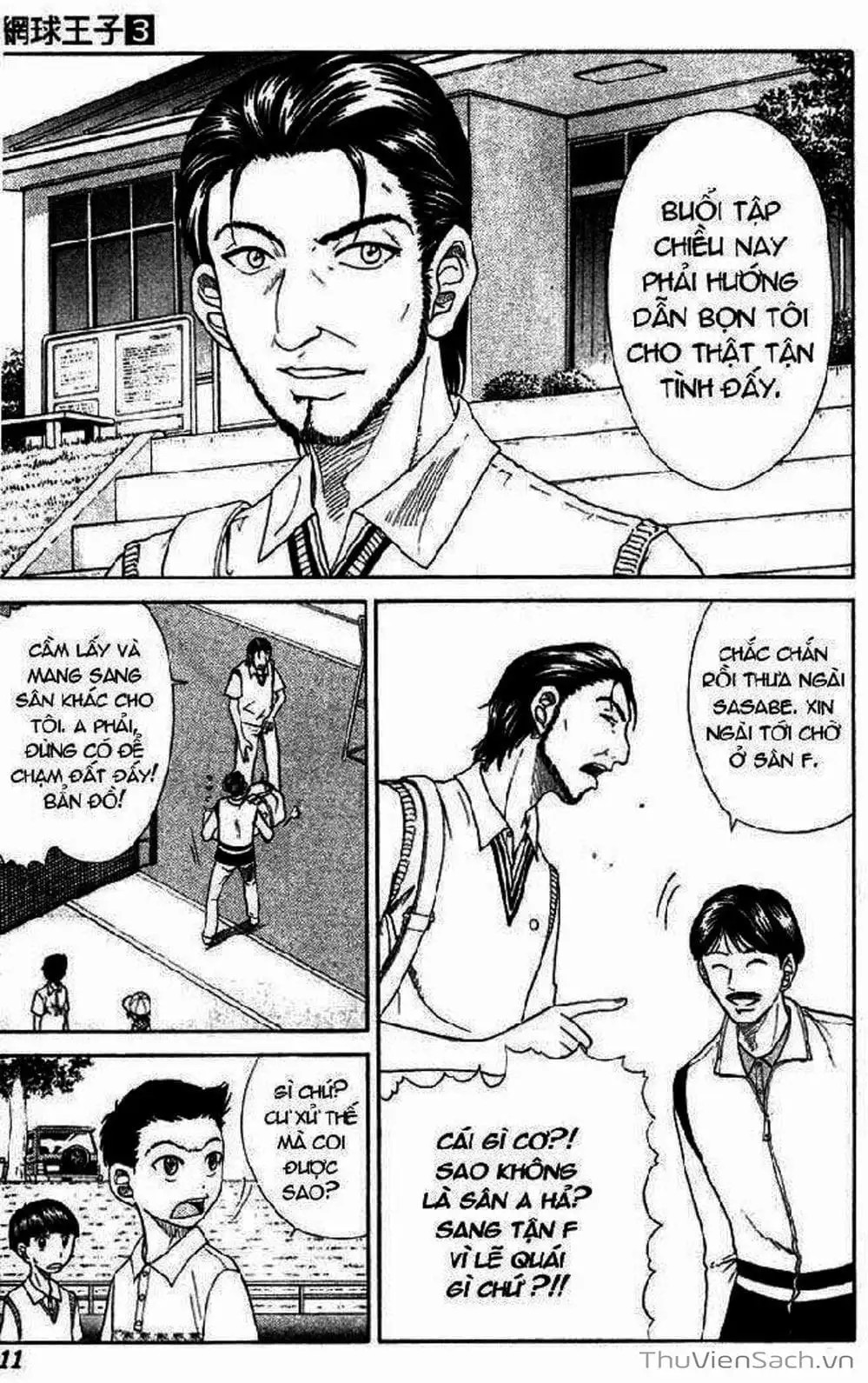 Truyện Tranh Hoàng Tử Tennis - Prince Of Tennis trang 3