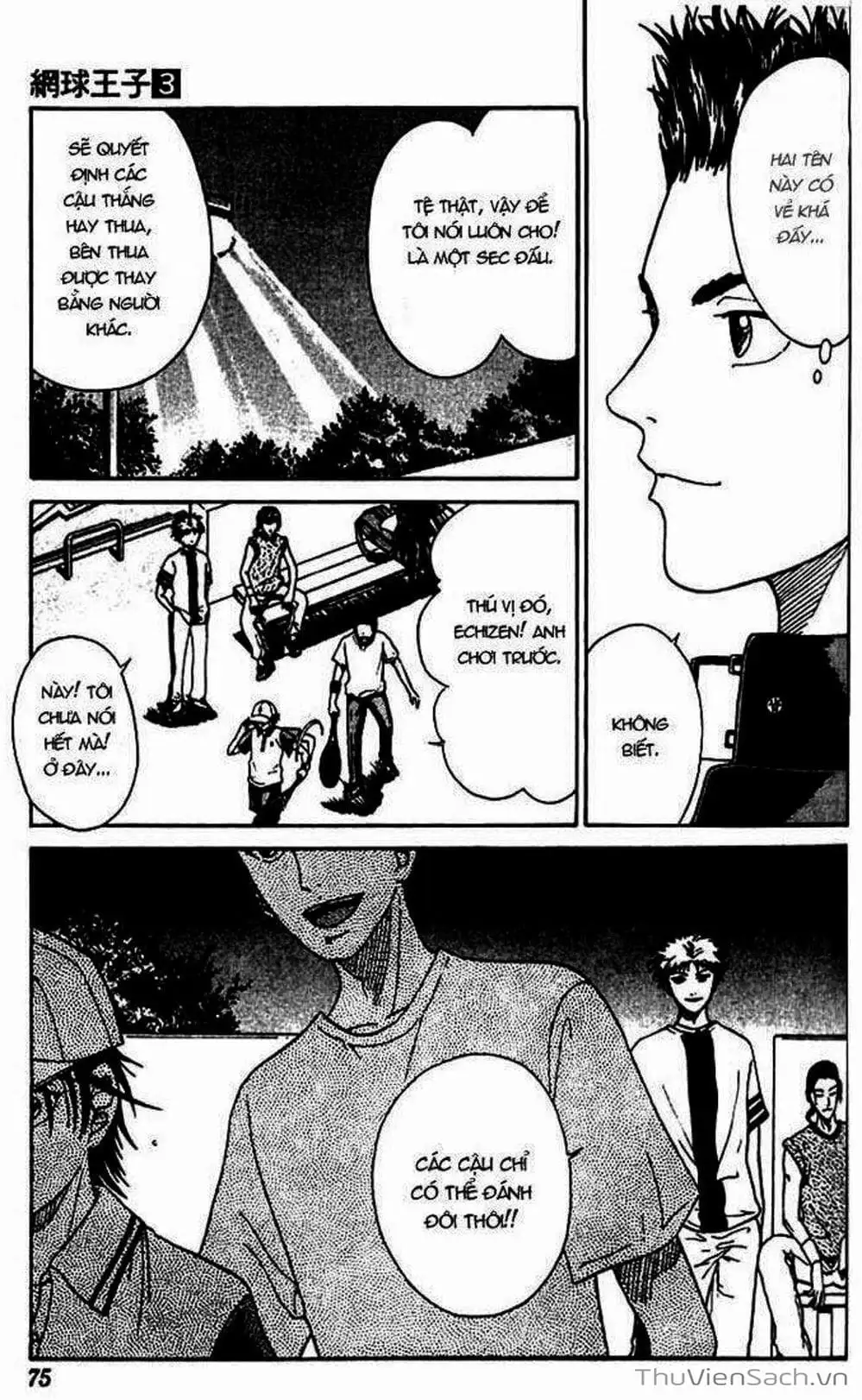 Truyện Tranh Hoàng Tử Tennis - Prince Of Tennis trang 3
