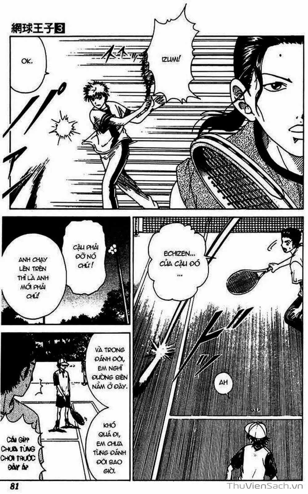 Truyện Tranh Hoàng Tử Tennis - Prince Of Tennis trang 3