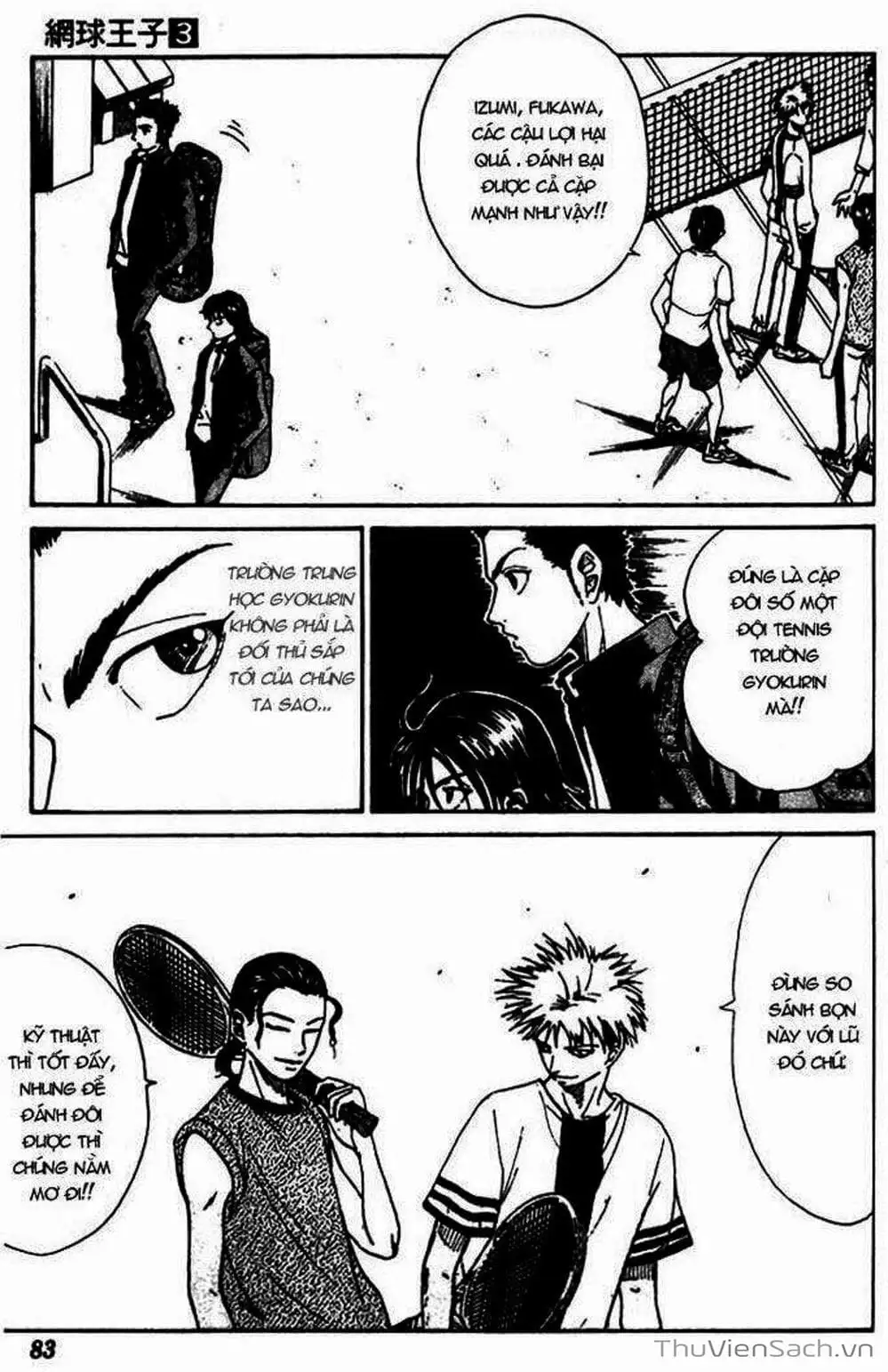 Truyện Tranh Hoàng Tử Tennis - Prince Of Tennis trang 3