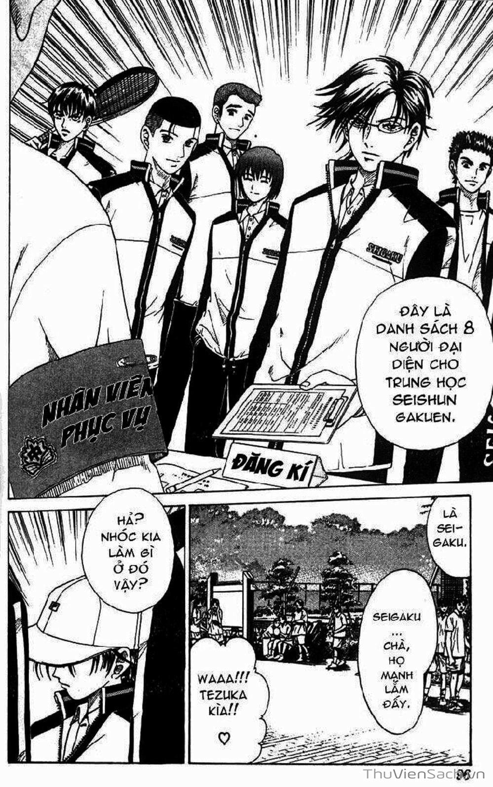 Truyện Tranh Hoàng Tử Tennis - Prince Of Tennis trang 3