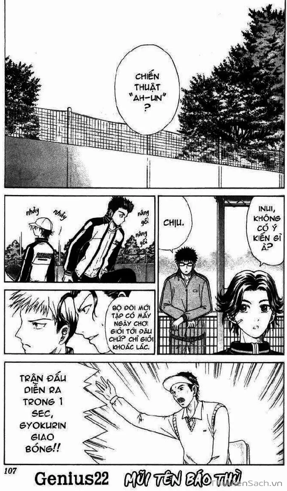 Truyện Tranh Hoàng Tử Tennis - Prince Of Tennis trang 3