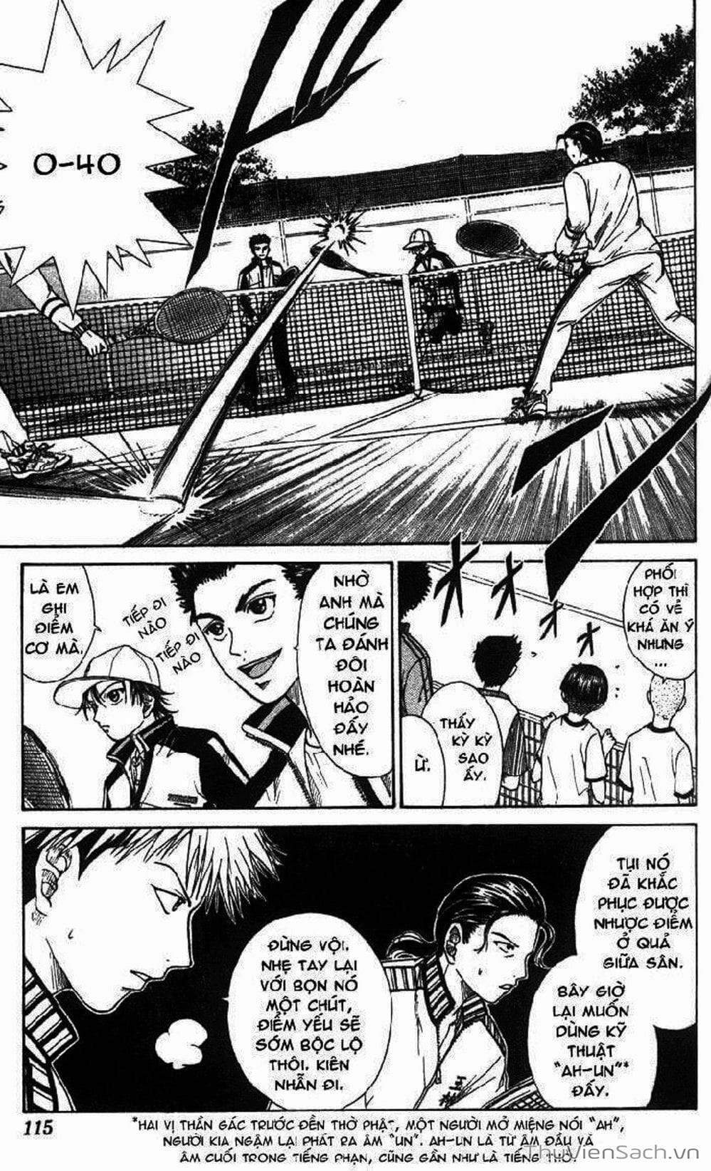 Truyện Tranh Hoàng Tử Tennis - Prince Of Tennis trang 3