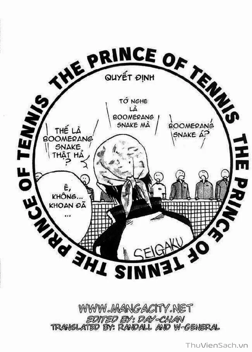 Truyện Tranh Hoàng Tử Tennis - Prince Of Tennis trang 3