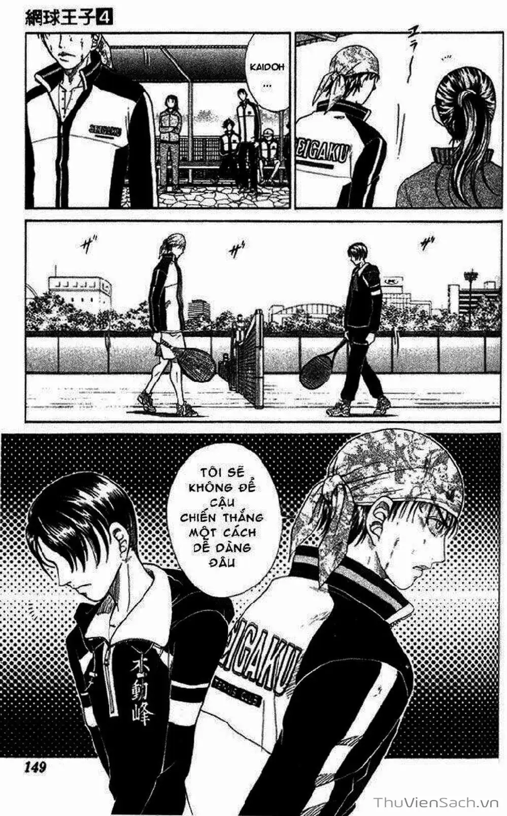 Truyện Tranh Hoàng Tử Tennis - Prince Of Tennis trang 3