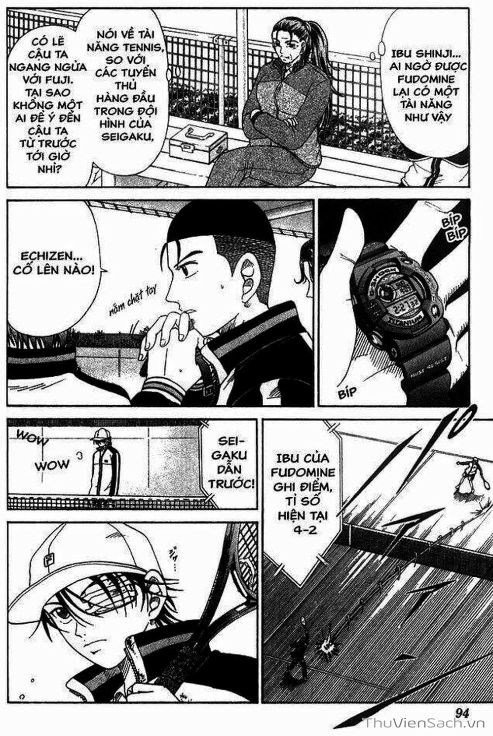 Truyện Tranh Hoàng Tử Tennis - Prince Of Tennis trang 3