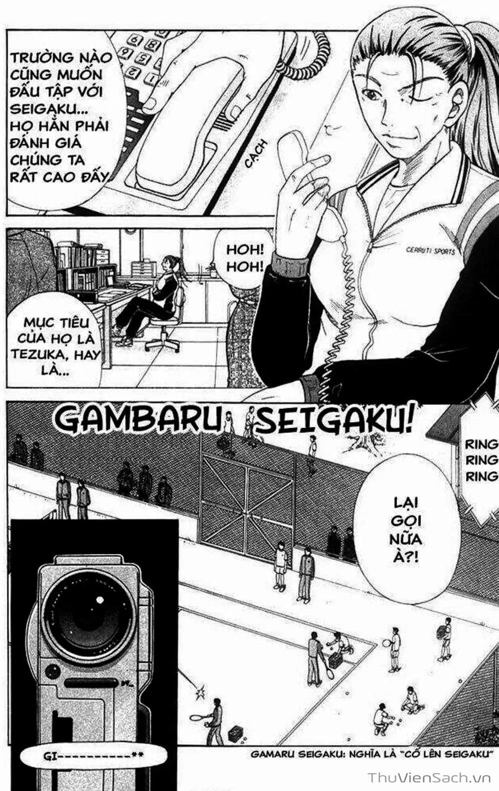 Truyện Tranh Hoàng Tử Tennis - Prince Of Tennis trang 3