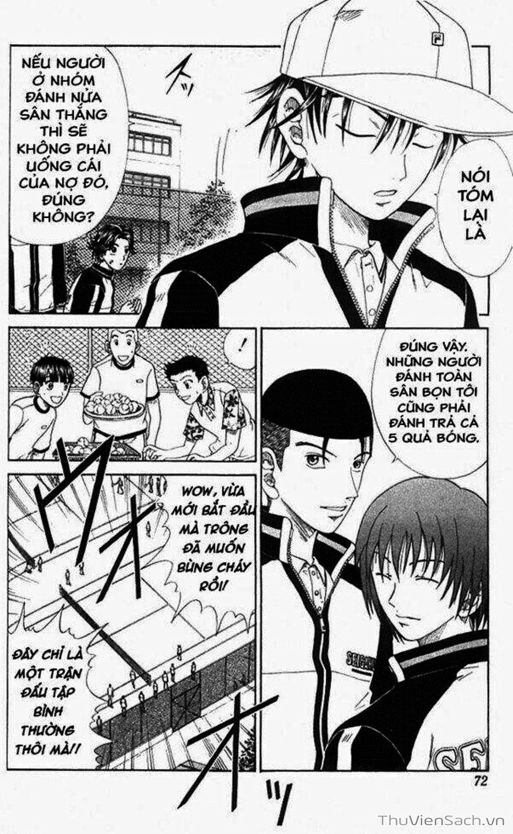 Truyện Tranh Hoàng Tử Tennis - Prince Of Tennis trang 3