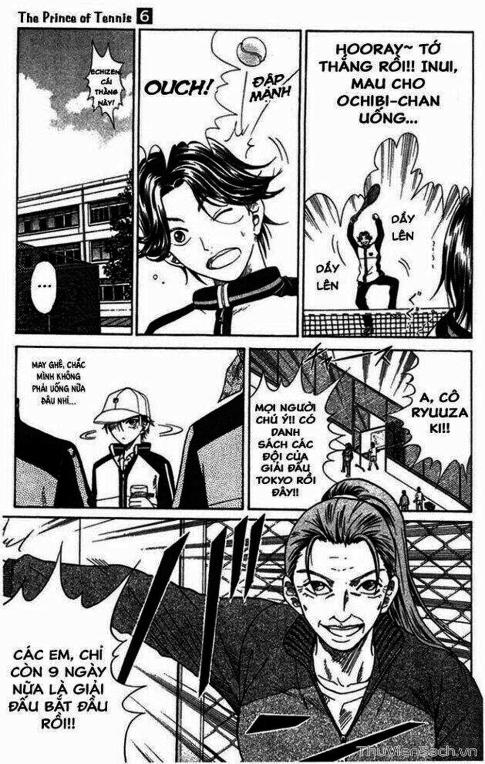 Truyện Tranh Hoàng Tử Tennis - Prince Of Tennis trang 3