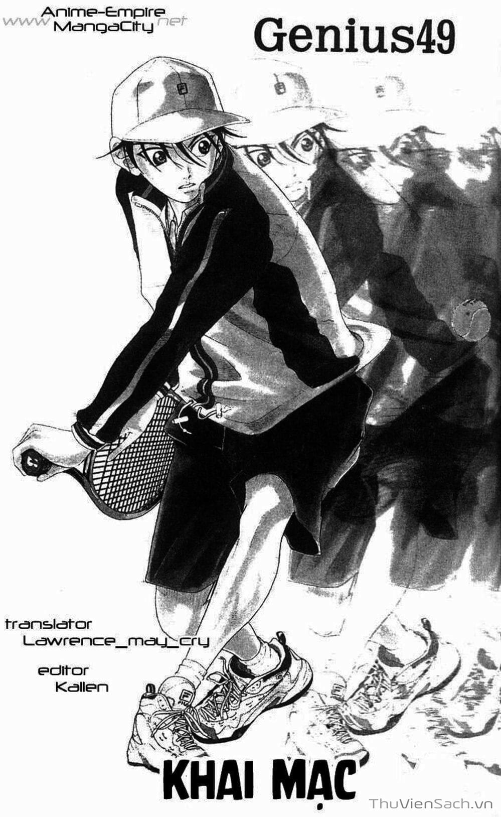 Truyện Tranh Hoàng Tử Tennis - Prince Of Tennis trang 3