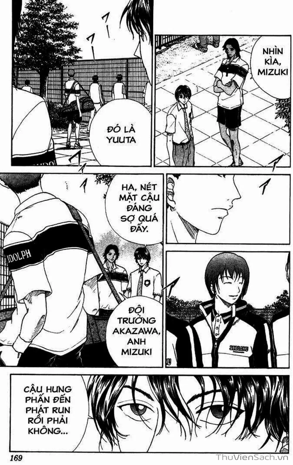 Truyện Tranh Hoàng Tử Tennis - Prince Of Tennis trang 3