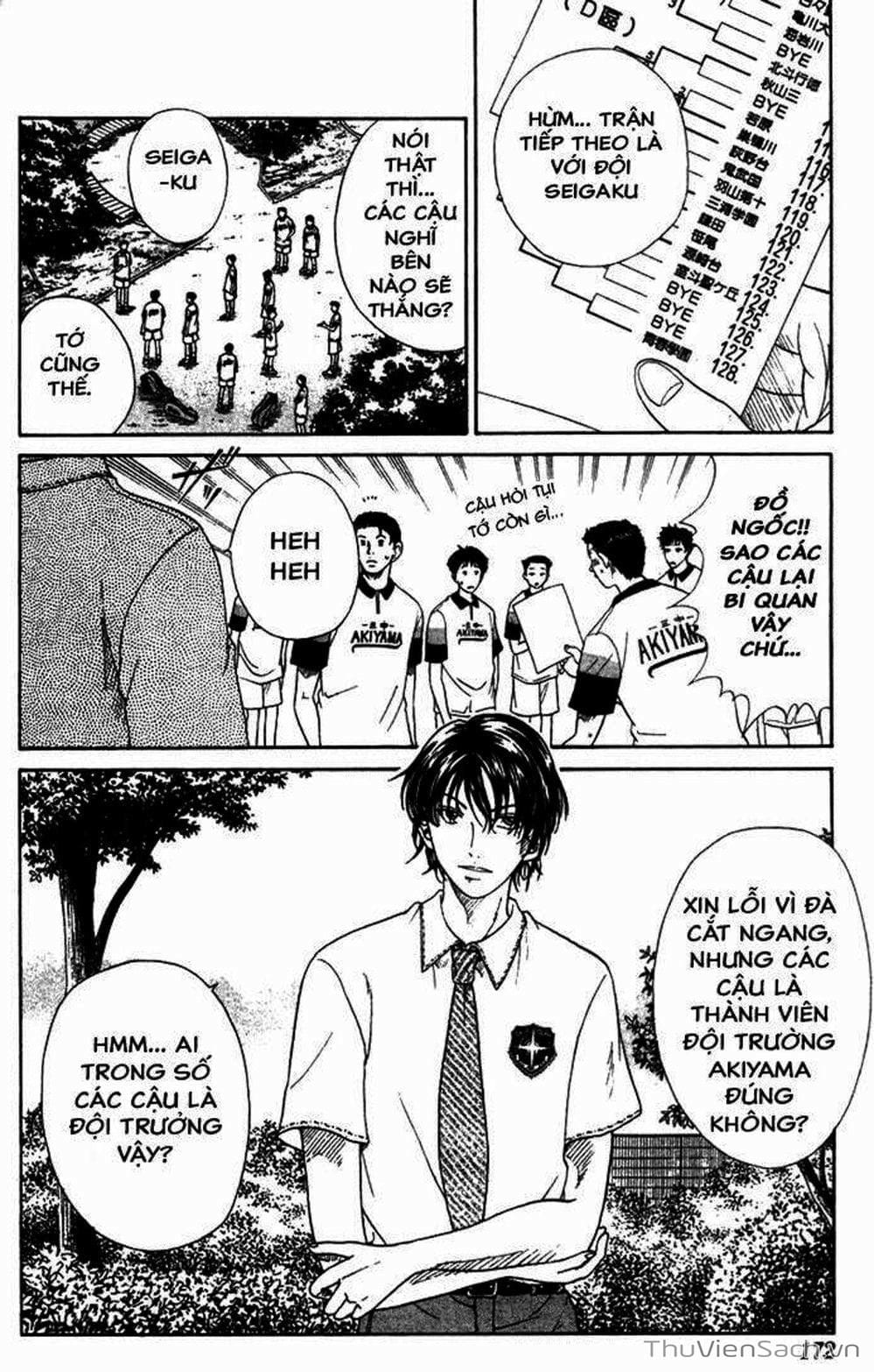 Truyện Tranh Hoàng Tử Tennis - Prince Of Tennis trang 3