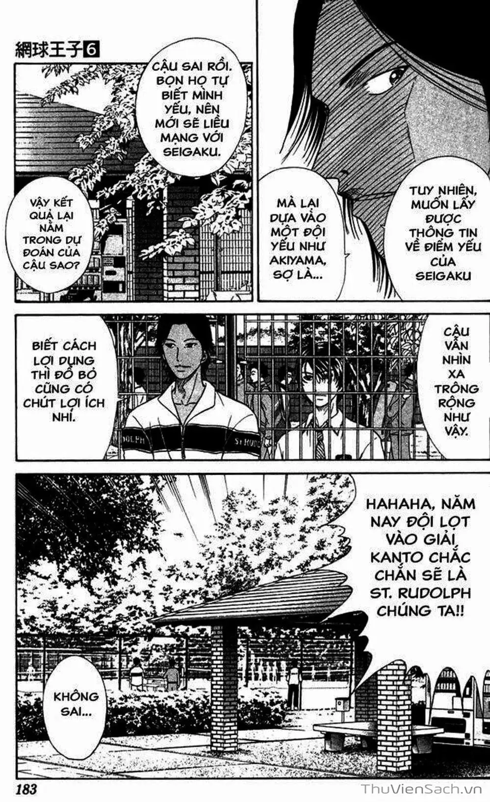 Truyện Tranh Hoàng Tử Tennis - Prince Of Tennis trang 3