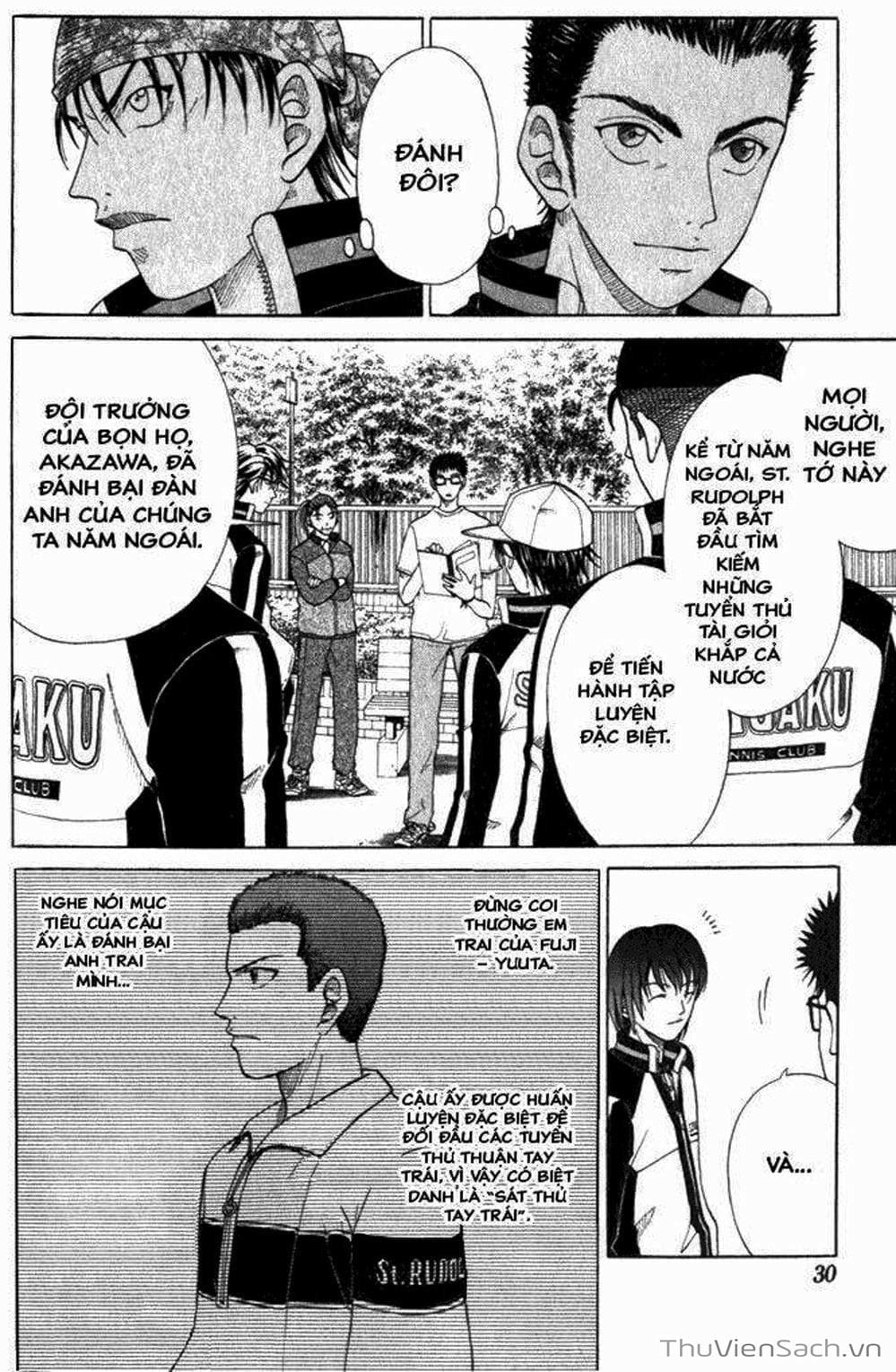 Truyện Tranh Hoàng Tử Tennis - Prince Of Tennis trang 3