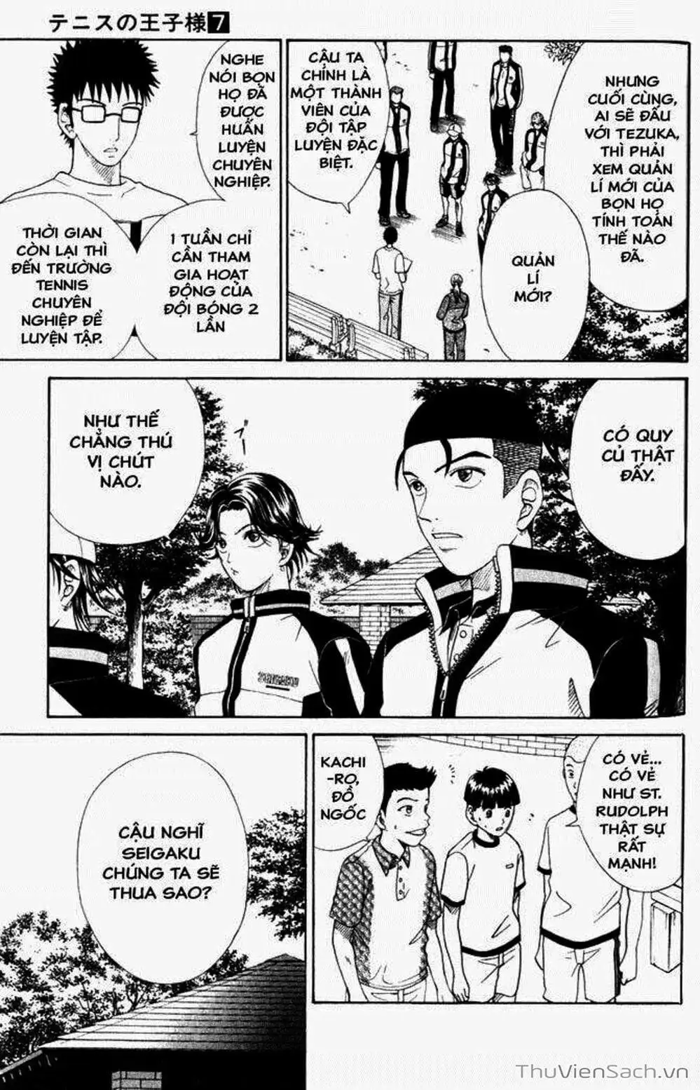 Truyện Tranh Hoàng Tử Tennis - Prince Of Tennis trang 3