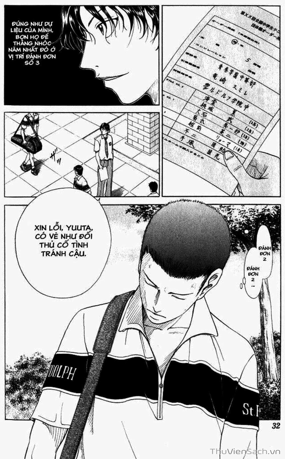 Truyện Tranh Hoàng Tử Tennis - Prince Of Tennis trang 3