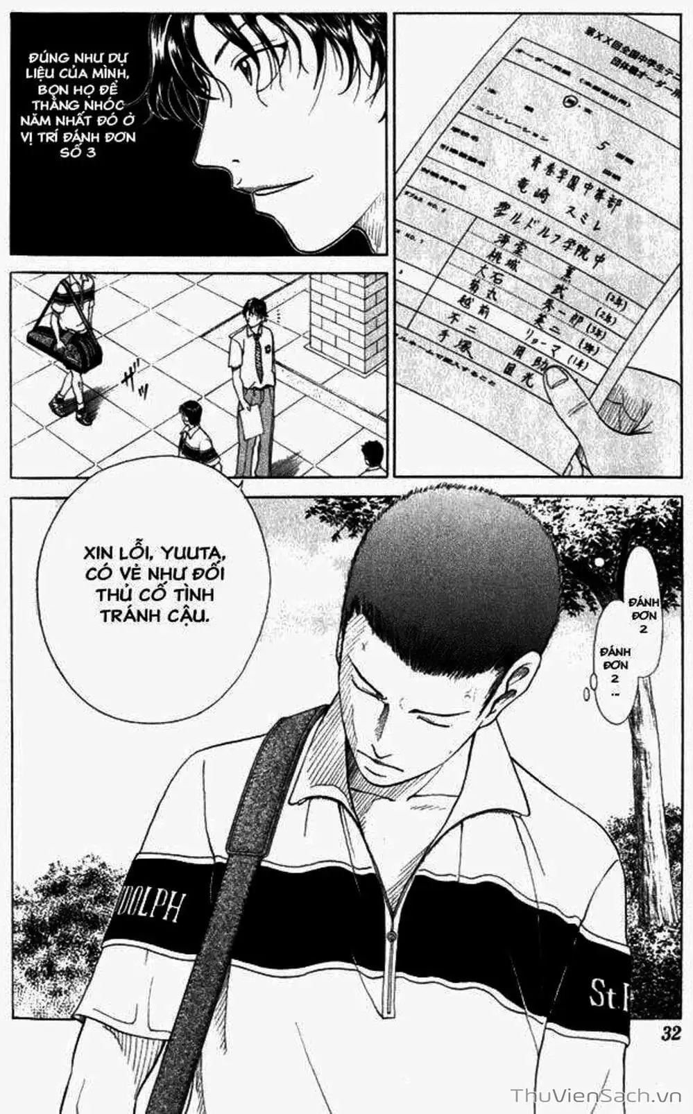 Truyện Tranh Hoàng Tử Tennis - Prince Of Tennis trang 3
