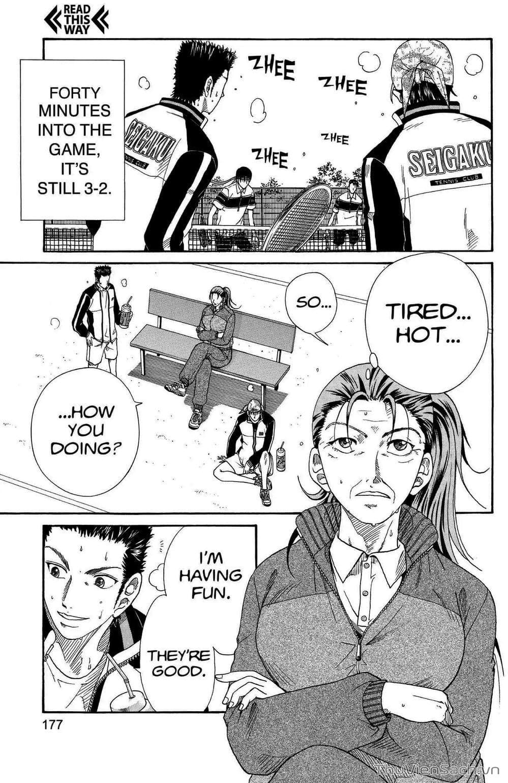 Truyện Tranh Hoàng Tử Tennis - Prince Of Tennis trang 3