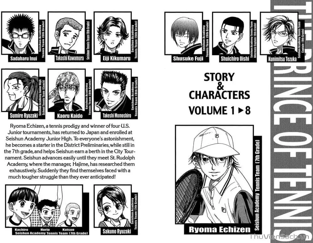 Truyện Tranh Hoàng Tử Tennis - Prince Of Tennis trang 3