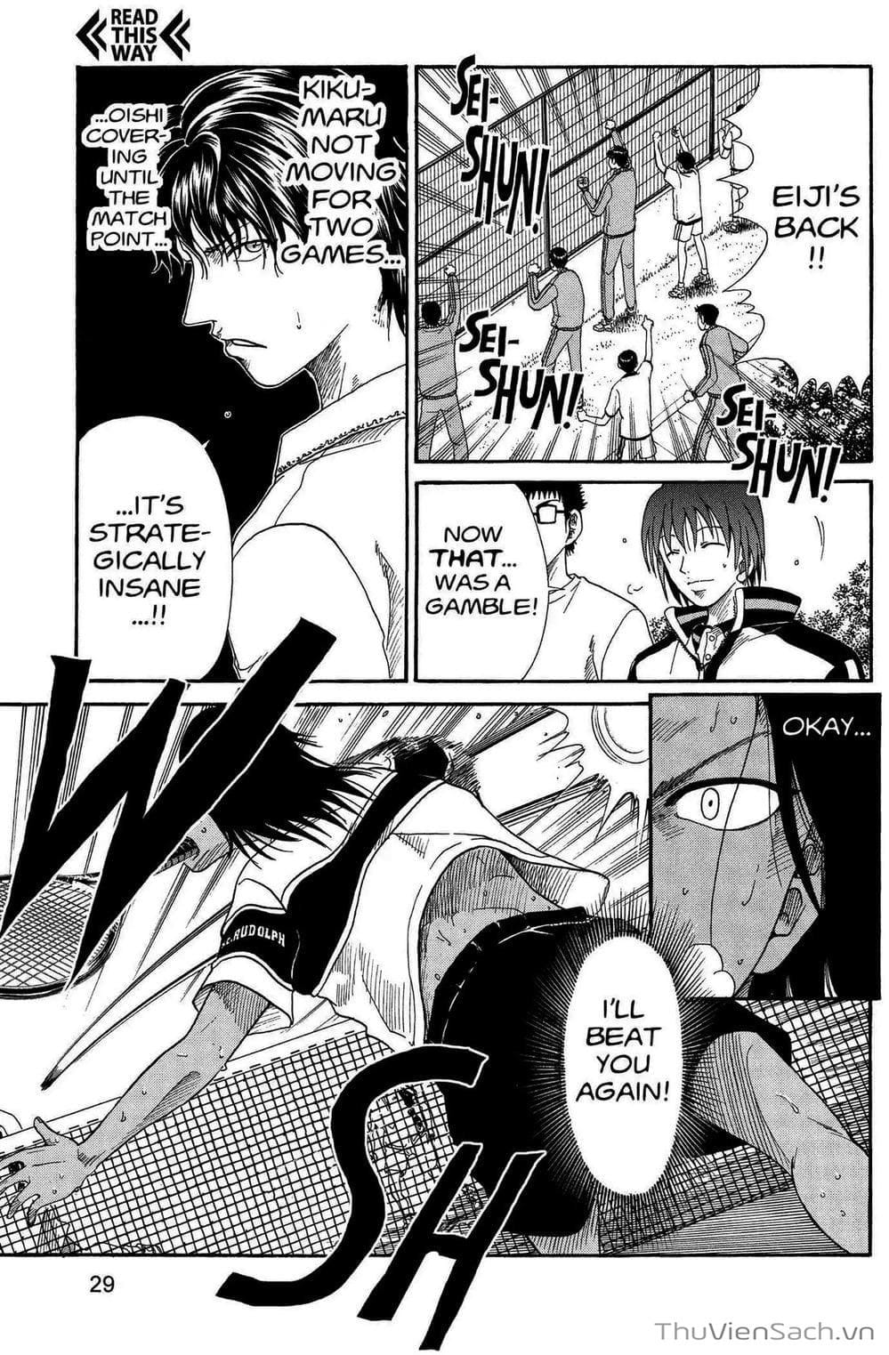 Truyện Tranh Hoàng Tử Tennis - Prince Of Tennis trang 3