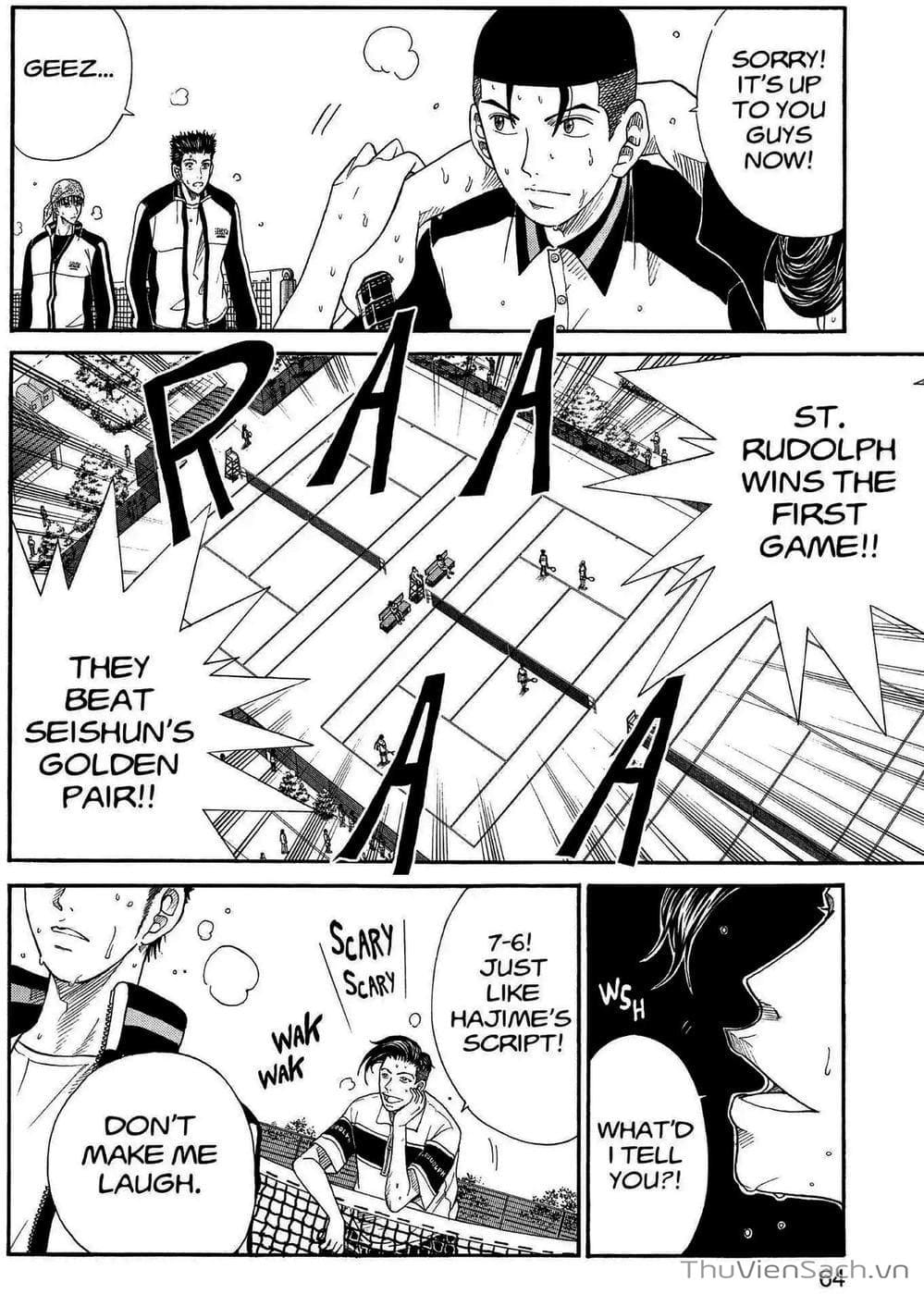 Truyện Tranh Hoàng Tử Tennis - Prince Of Tennis trang 3
