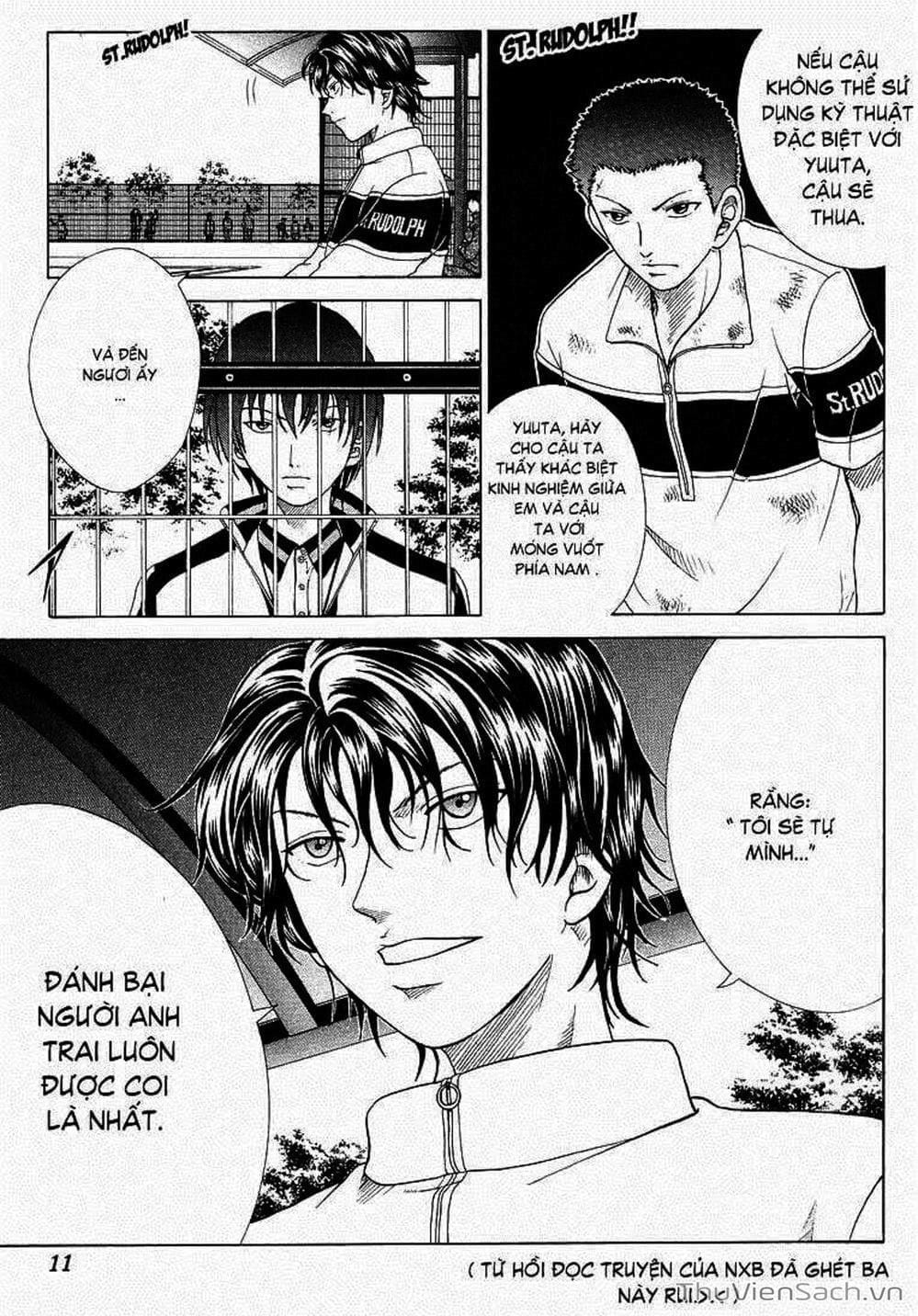 Truyện Tranh Hoàng Tử Tennis - Prince Of Tennis trang 3