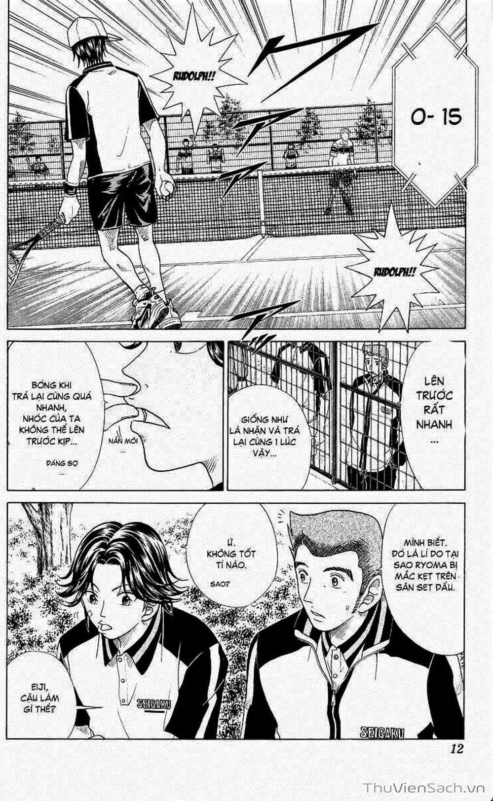 Truyện Tranh Hoàng Tử Tennis - Prince Of Tennis trang 3