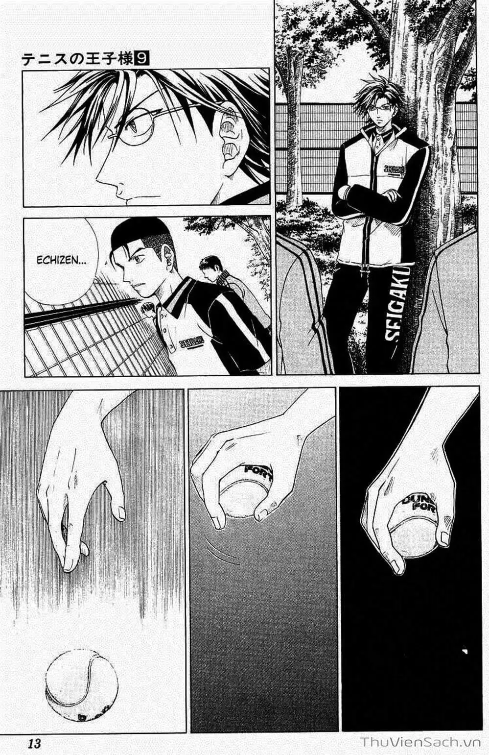 Truyện Tranh Hoàng Tử Tennis - Prince Of Tennis trang 3