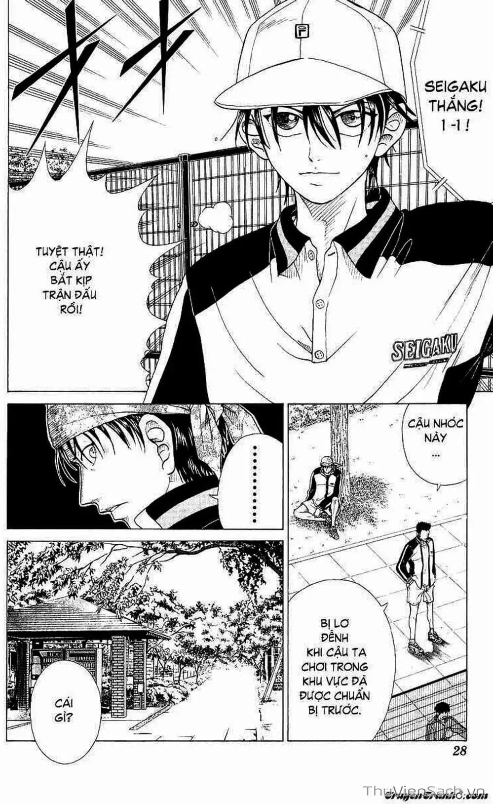 Truyện Tranh Hoàng Tử Tennis - Prince Of Tennis trang 3