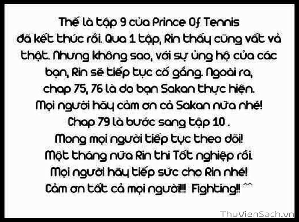 Truyện Tranh Hoàng Tử Tennis - Prince Of Tennis trang 1513