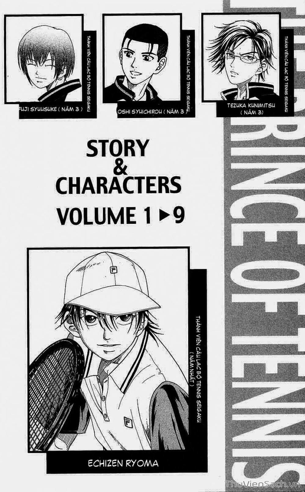 Truyện Tranh Hoàng Tử Tennis - Prince Of Tennis trang 3