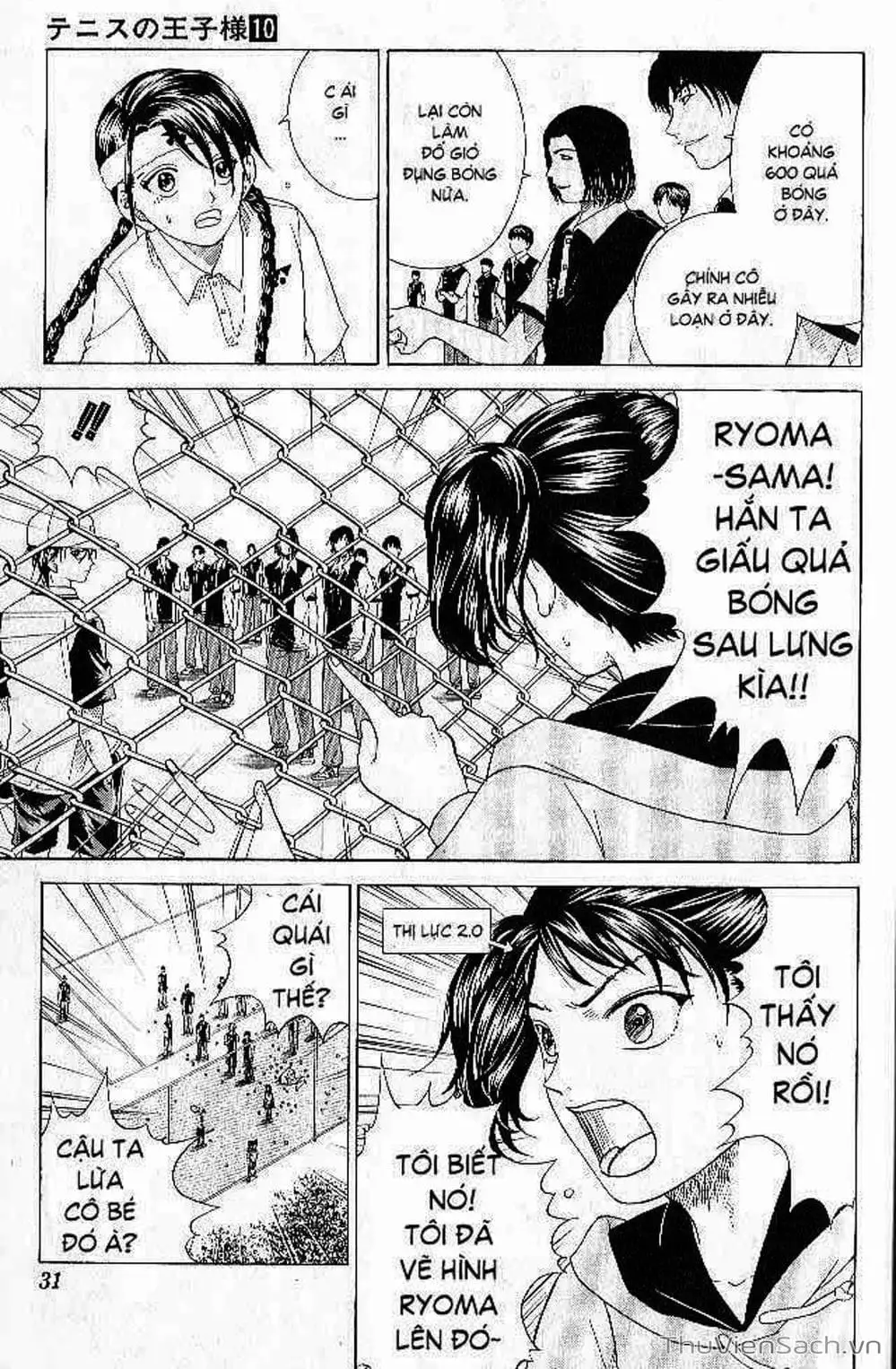 Truyện Tranh Hoàng Tử Tennis - Prince Of Tennis trang 3