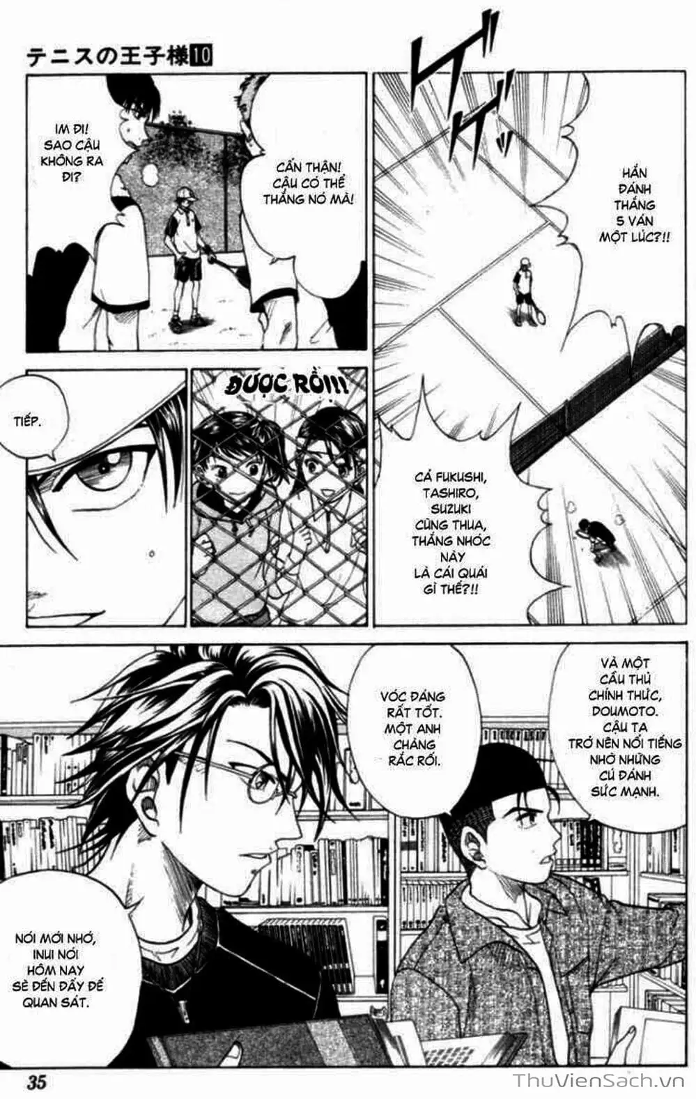 Truyện Tranh Hoàng Tử Tennis - Prince Of Tennis trang 3