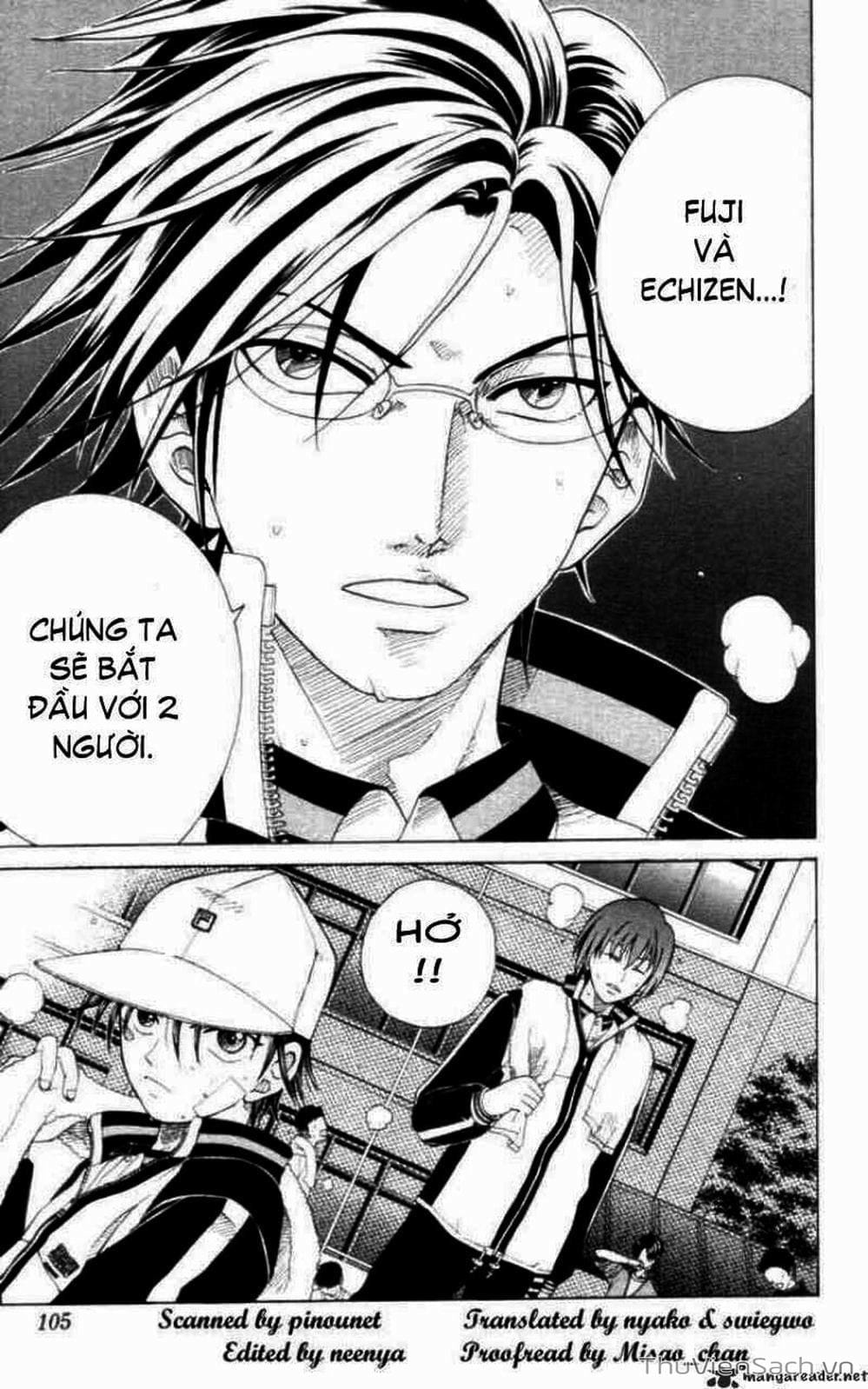 Truyện Tranh Hoàng Tử Tennis - Prince Of Tennis trang 3