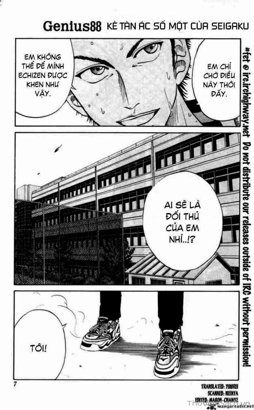 Truyện Tranh Hoàng Tử Tennis - Prince Of Tennis trang 3